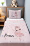 Princess Ballerina Patterned Single Baby Child Pique Set - 2
