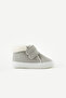 Unisex Anti-Slip Sole Plush Velcro Comfortable Baby First Step Booties - 4