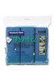 Microfiber Cloths - Blue 6-Pack, Durable & Absorbent, Professional-Grade