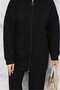 Zippered Double Suit - Black 3344 - 3