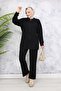 Zippered Double Suit - Black 3344 - 4