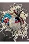 Snowman Candle Transparent Sphere Christmas Tree Ornament, New Year, Christmas Tree, - 6