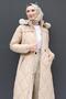 Aysema Fur Inflatable Coat Light Powder - 5