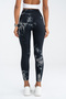 Super Stretchy Push-Up Detailed Tie-Dye Leggings - 6
