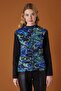 Abstract pattern blouse