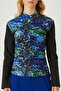 Abstract pattern blouse - 6