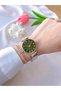 3 Atm Water Resistant - Do Not Color Throwing Steel Band Women's Wristwatch Btj.1.2385.04 - 2
