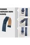 R4146 Leather Strap - Navy Blue - 20mm - 4