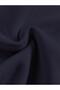 Unisex Oversize Düz Basic Sweatshirt – Lacivert - 4