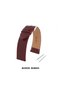 R4150S Leather Strap - Claret Red - 18mm - 3