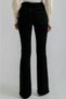 Ganikus women's black high-waisted flare comfort lycra denim jeans - 4