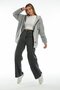 Smoked Power Lycra Super High Waist Loose Jeans jeans Palazzo Pants - 4
