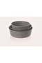 ,Midas,Round Ovenware Set of 3pcs,non stick cast Aluminum,(Round 24,26,28 CM),Gray Marble - 2