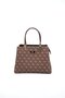 Coffee - Coffee Monogram Women's Handbag Sp1098