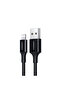 كابل شحن ومزامنة بيانات USB إلى Lightning بطول 2 متر - أسود