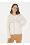 Women's Hood Regular Fit Sweatshirt Sw01-Sk024 Dmls - 3