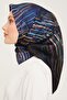 Nostalgia Series Twill Silk Scarf 9027-51Nt - 2