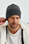 Men's Smoked Thermal 100% Cotton Soft 2-in-1 Beanie Premium Cuts Series - 8
