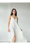 Tasarım June Strap Slit Dress Women White - 4