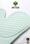 1Pc High Heat Resistant Fireproof Silicone Gloves 35.5 cm Oven Mitts Pink - 6