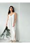 Tasarım June Strap Slit Dress Women White