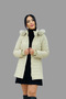Hooded Basen Length Quilted Coat 5772-24K - 4
