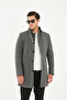 Men's Cashmere Thick Coat Overcoat Standard Fit with Rib Collar - 7
