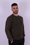 Dark Khaki Men's Sweater Lf 2036897 - 2