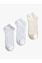 Polka Dot Set of 3 Booties Socks - 2