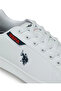 US Polo Assn. Costa Wmn 4Fx (36-40) White-Navy-Red Sneakers Shoes - 7