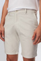 Ds Damat Slim Fit Gray Straight Striped Shorts - 3
