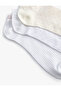 Polka Dot Set of 3 Booties Socks - 3