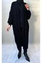 Hair Braided Knitwear Long Women's Cardigan - 2