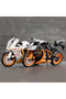 Ktm 1190 Rc8 R Model Engine Large Size 1 12 Scale Fine Detail Decoration and Toy Motorcycle - 4