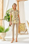 Sleeveless Patterned Kimono - 2
