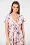 Türen Woven Button Dress 3603/Blue - 2
