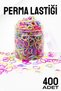 400 Pcs Thin Perm Rubber - Colorful 720710