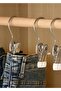 4Pcs Stainless Steel Laundry Latch, Laundry Portable Clothes Clip, Closet Clothes Organizer - 2