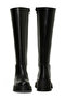 24K-509 4Pr Black Women's Heeled Boots - 4