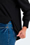 Vital Oversize Women's Sweatshirt Black - 6