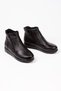 Genuine Leather Black Women's Boots - 6