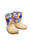 حذاء كلاسيكي للأطفال من Neopuff Geo Shapes Boot K - بيج / متعدد الألوان - 3