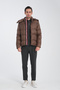 Hooded Thick Men's Puffer Coat Standard Fit