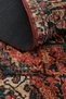 Private Burgundy Ethnic Pattern Authentic Woven Chenille Carpet Antique Vintage Belly Rug for Living Room - 9