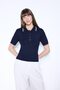 Regular Fit Polo Collar Buttoned Basic Plain Short Sleeve Knitwear Sweater D3300Ax24Au - 3