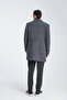 Plaid Patterned Men's Thick Cashmere Coat Regular Fit - 8