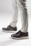Ksk1001-1 Men's 100% Genuine Leather Sports Shoes Daily Orthopedic Comfortable Lace-Up Sneaker Stylish Men's Shoes