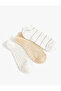 Polka Dot Set of 3 Booties Socks