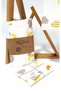 Elastic Baby Bed Sheet - Pillowcase Set 70X170 cm - 3