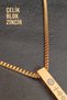 Spotify Song Coded Steel Gold Bar Necklace Block Chain Cklspotykly-alt - 2